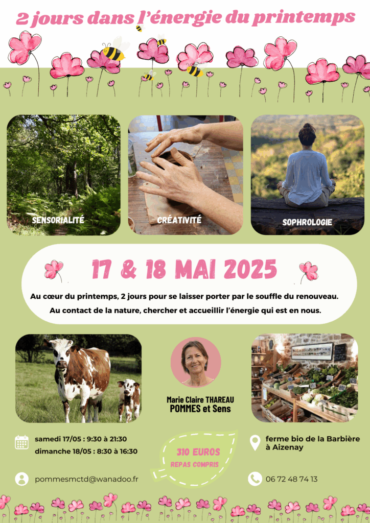 2 jours dans l’énergie du printemps